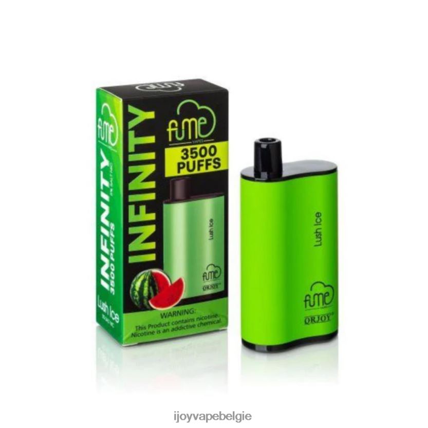 iJOY Vape Brussel - iJOY Fume Infinity wegwerp 3500 soesjes | 12 ml L64D02102 weelderig ijs